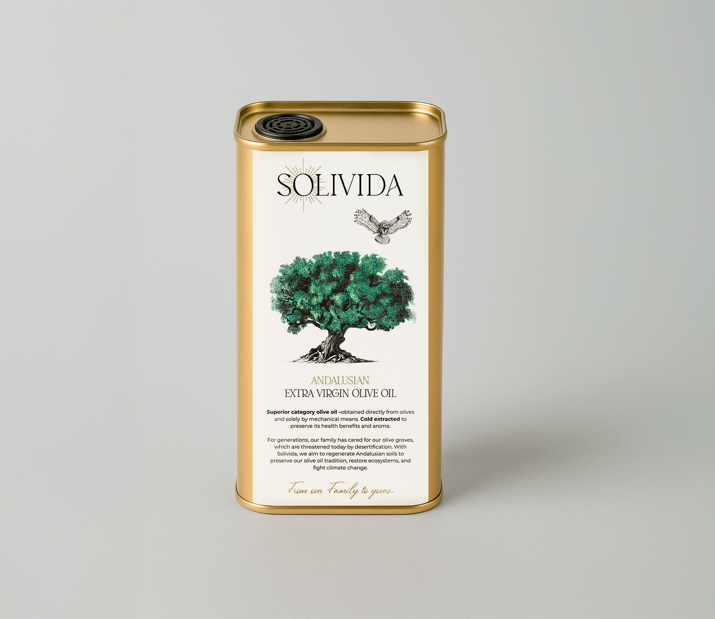 Andalusian Extra Virgin Olive Oil 1L
